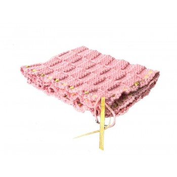 Pink Örgü Battaniye